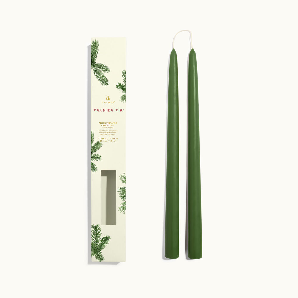 thymes-frasier-fir-heritage-taper-candle-set-in-package image number 0